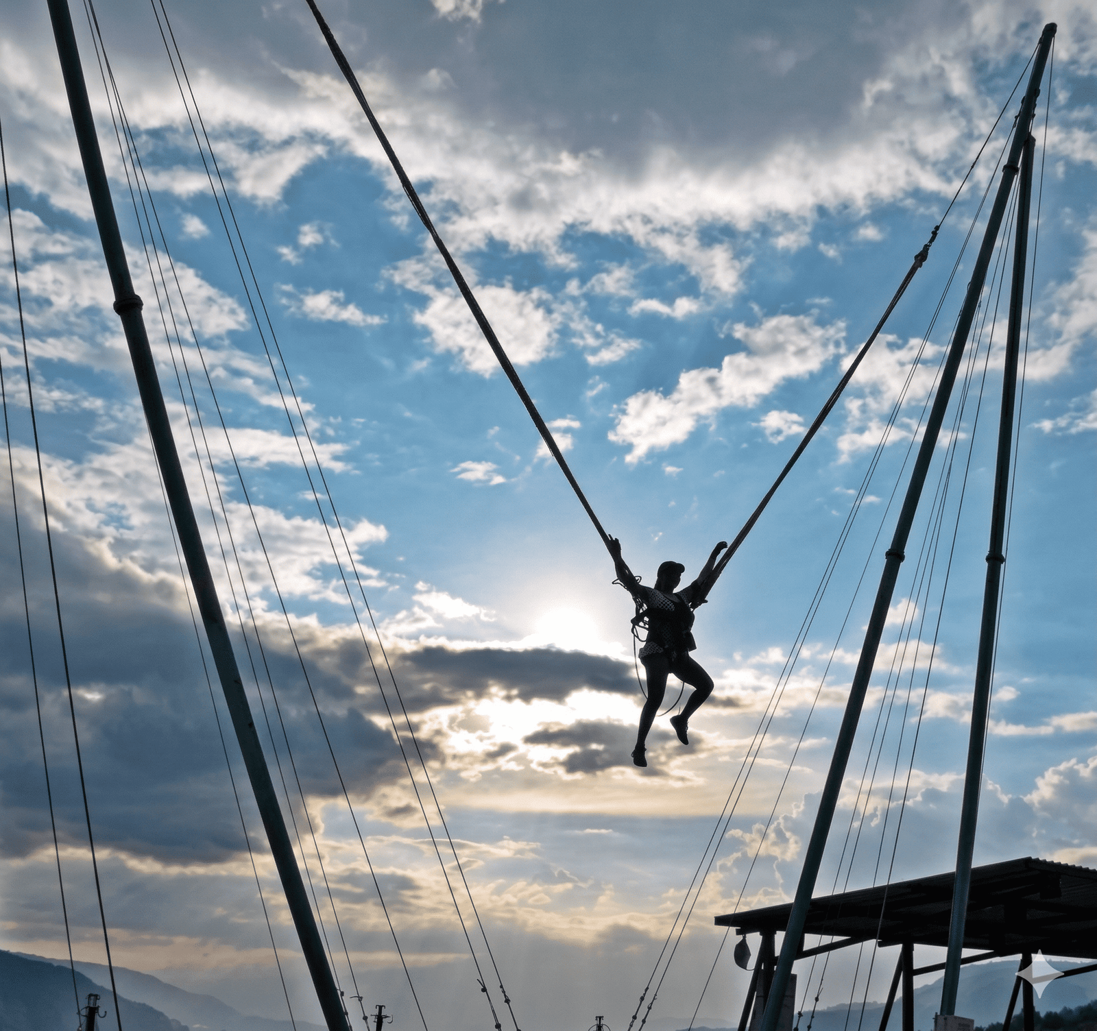 Construcción de Resortera Humana o Slingshot extremo en Perú